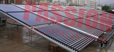 हीटिंग सिस्टम के लिए 50 ट्यूब कम दबाव वैक्यूम ट्यूब सौर थर्मल कलेक्टर
