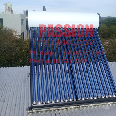 200L सफेद बाहरी टैंक कम दबाव सौर वॉटर हीटर 201 सौर ताप कलेक्टर
