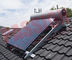 एकीकृत दबावित रूफटॉप सौर वॉटर हीटर सिल्वर स्टील बाहरी टैंक