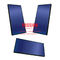 फ्लैट प्लेट सौर वॉटर हीटर ब्लू कोटिंग फ्लैट कलेक्टर ब्लू टाइटेनियम सौर थर्मल कलेक्टर