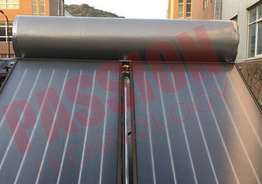 कॉम्पैक्ट स्विमिंग पूल सौर संचालित हॉट वॉटर हीटर फ्लैट प्लेट ब्लू फिल्म कोटिंग सौर कलेक्टर