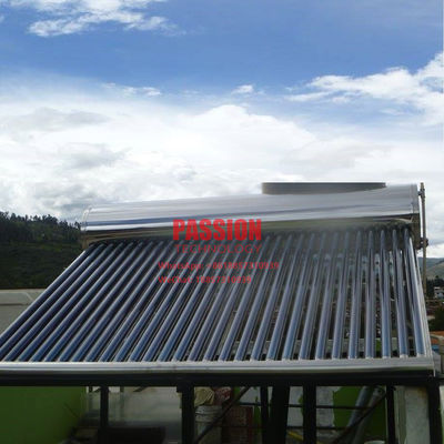300L स्टेनलेस स्टील सौर वॉटर हीटर 200L गैर दबाव सौर गीजर 304 वैक्यूम ट्यूब सौर ताप प्रणाली