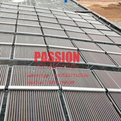 60tubes कम दबाव सौर कलेक्टर 2500L सौर जल तापन प्रणाली